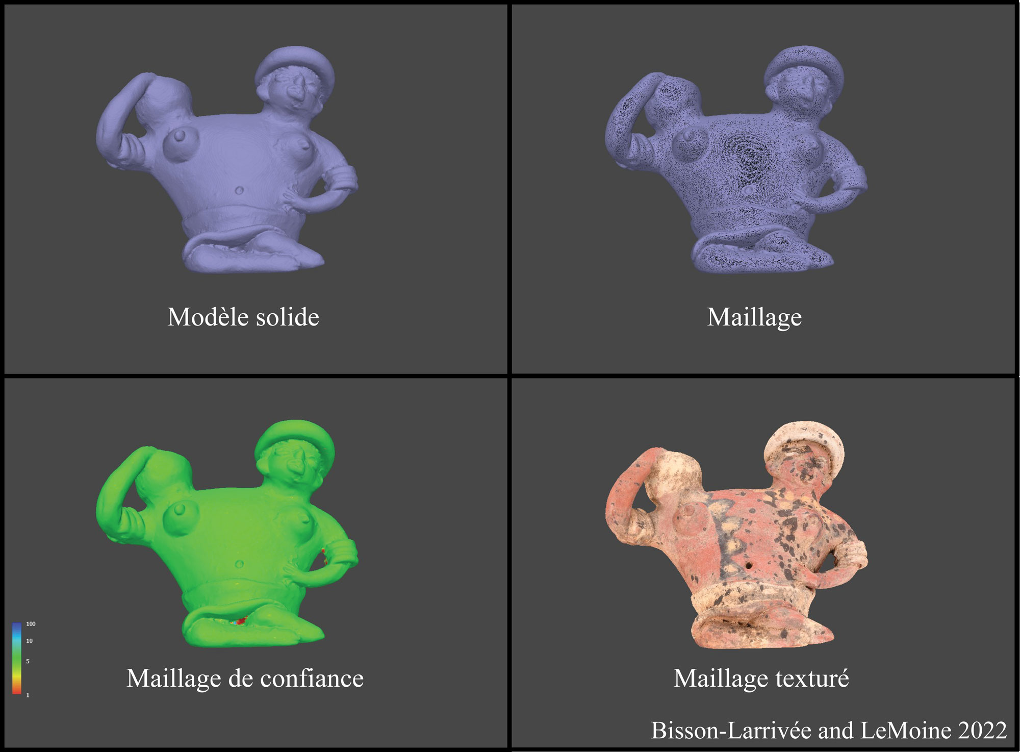 Figure 10. Menu de génération du maillage [ABL35](Generate Mesh) (Agisoft Metashape, v1.8).