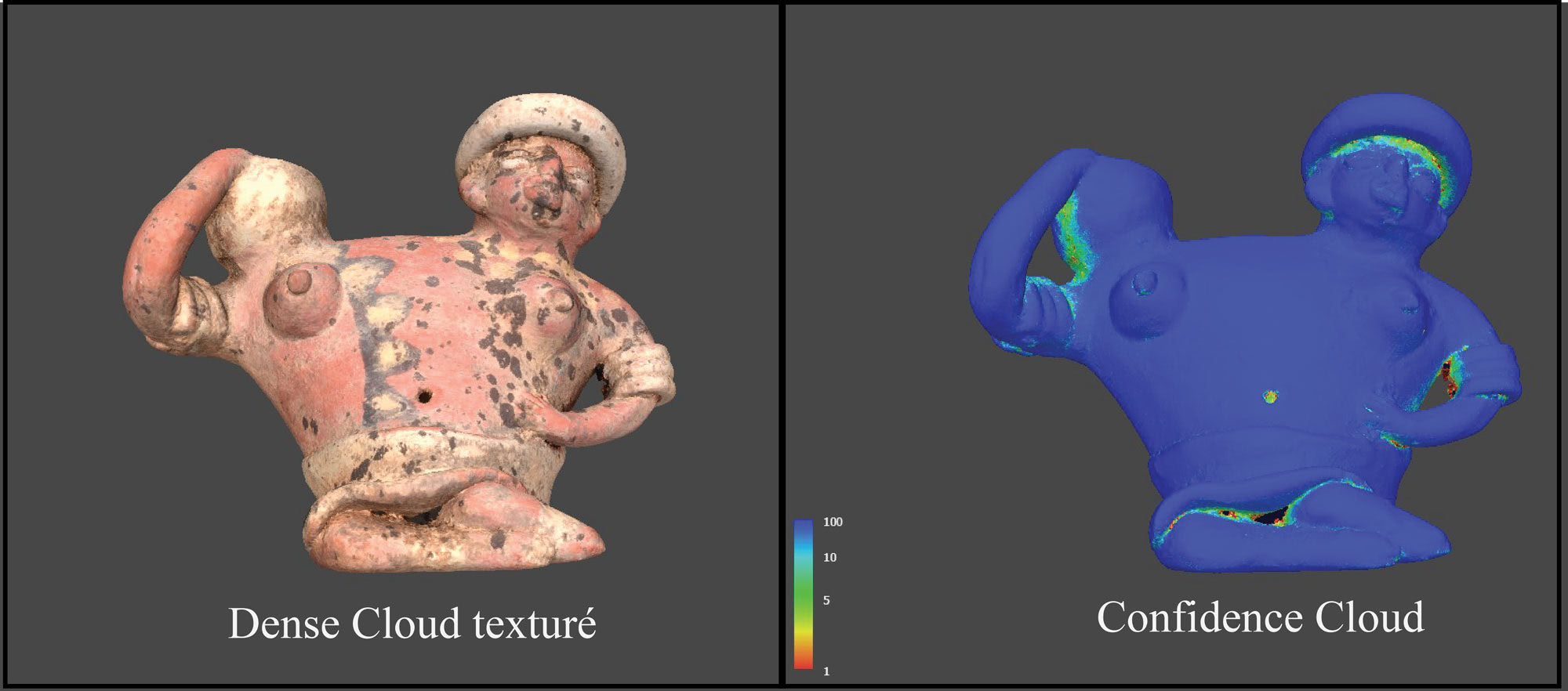 Figure 9. Exemple de Dense Cloud (Agisoft Metashape, v1.8).